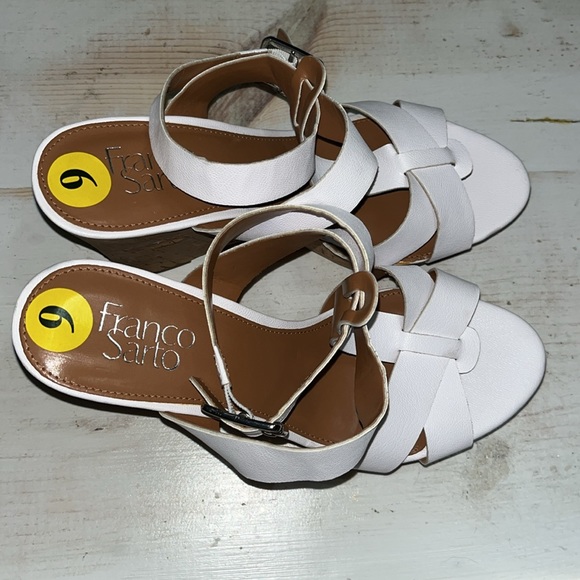Franco Sarto Cork Wedge Sandals size 9 NWOT - Picture 5 of 8
